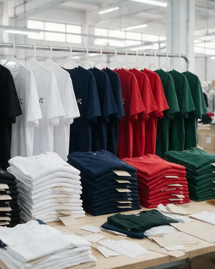 Camisa para empresa com frente e costas