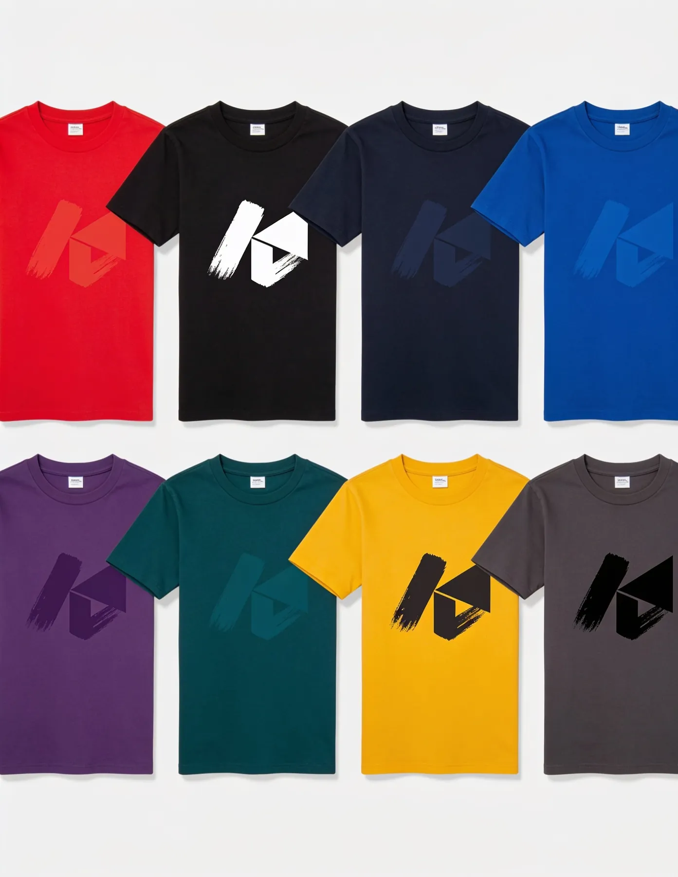 Modelo ilustrativo de camiseta para evento
